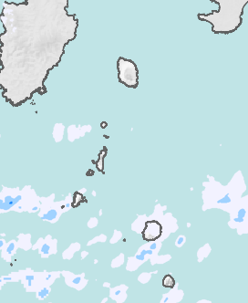 レーダー雨量 伊豆諸島北部