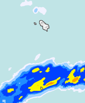 レーダー雨量 伊豆諸島南部