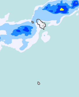 レーダー雨量 伊豆諸島南部