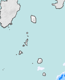レーダー雨量 伊豆諸島北部