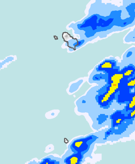 レーダー雨量 伊豆諸島南部