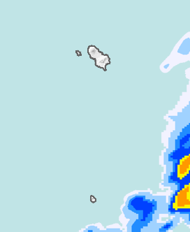 レーダー雨量 伊豆諸島南部