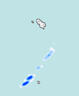 レーダー雨量 伊豆諸島南部