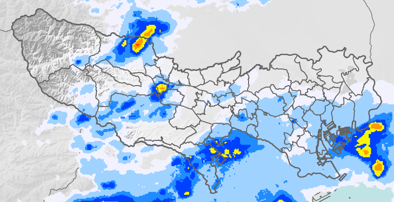 レーダー雨量 本州
