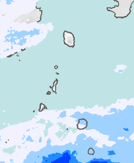 レーダー雨量 伊豆諸島北部