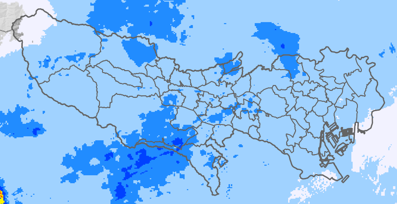 レーダー雨量 本州