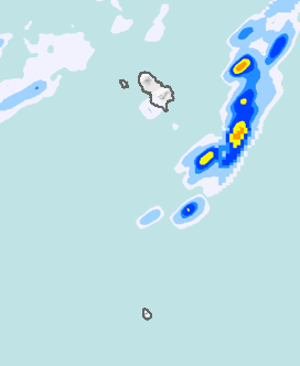 レーダー雨量 伊豆諸島南部