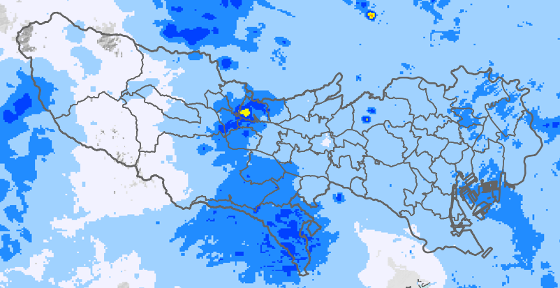 レーダー雨量 本州
