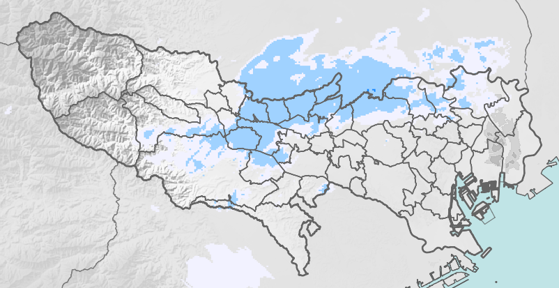 レーダー雨量 本州