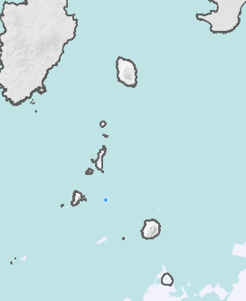 レーダー雨量 伊豆諸島北部