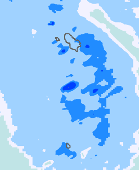 レーダー雨量 伊豆諸島南部