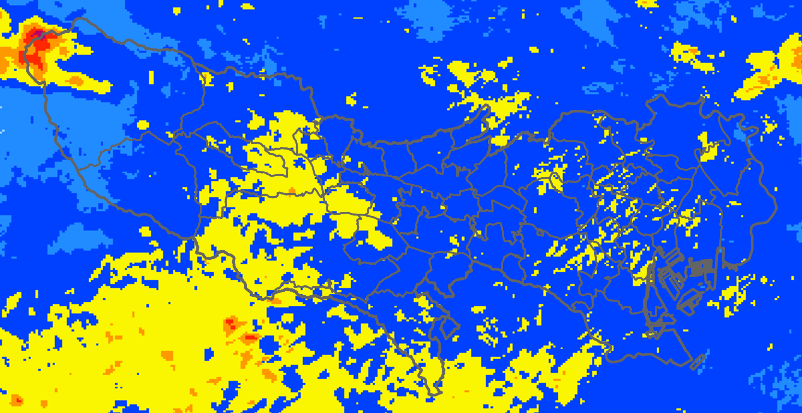 レーダー雨量 本州