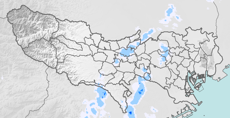 レーダー雨量 本州