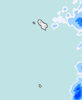 レーダー雨量 伊豆諸島南部
