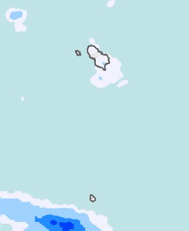 レーダー雨量 伊豆諸島南部