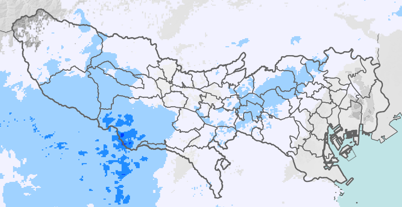 レーダー雨量 本州