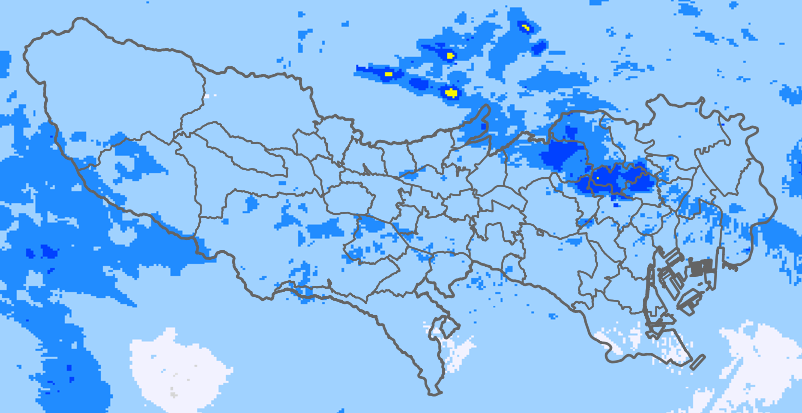 レーダー雨量 本州