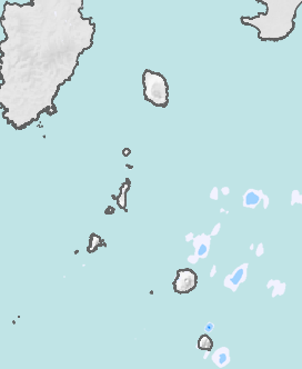 レーダー雨量 伊豆諸島北部