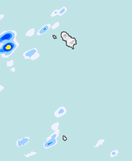 レーダー雨量 伊豆諸島南部