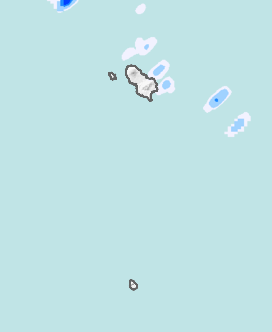 レーダー雨量 伊豆諸島南部