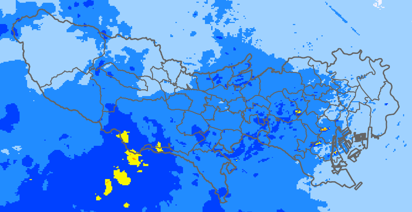 レーダー雨量 本州