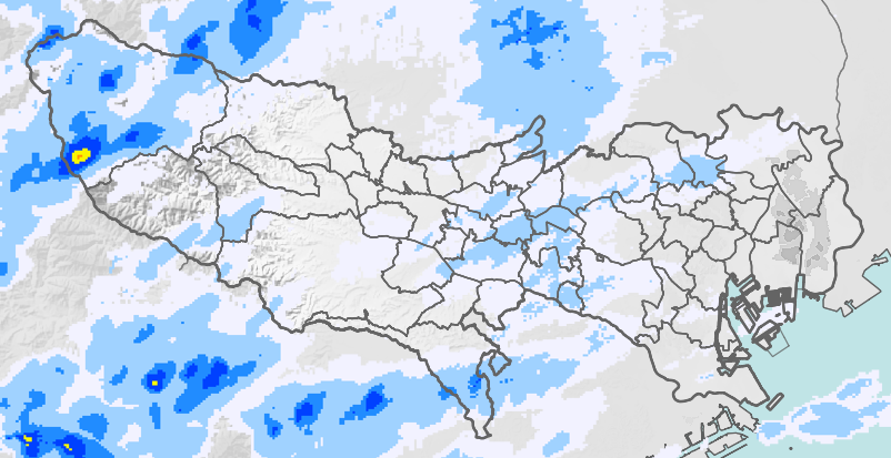 レーダー雨量 本州