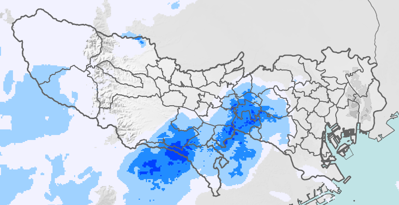 レーダー雨量 本州