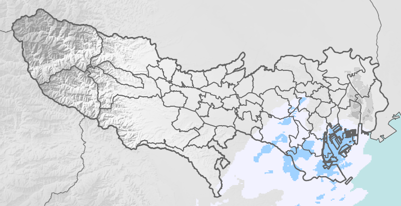 レーダー雨量 本州
