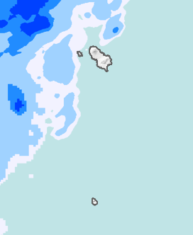 レーダー雨量 伊豆諸島南部