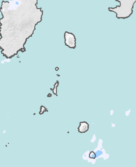 レーダー雨量 伊豆諸島北部