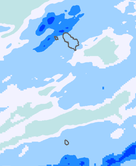 レーダー雨量 伊豆諸島南部