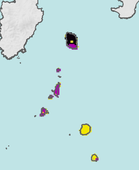 土砂災害危険度情報 伊豆諸島北部