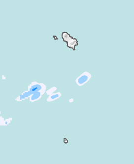 レーダー雨量 伊豆諸島南部