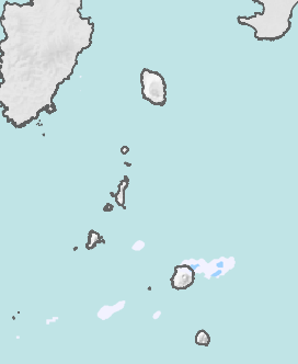 レーダー雨量 伊豆諸島北部