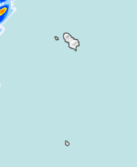 レーダー雨量 伊豆諸島南部