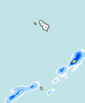 レーダー雨量 伊豆諸島南部