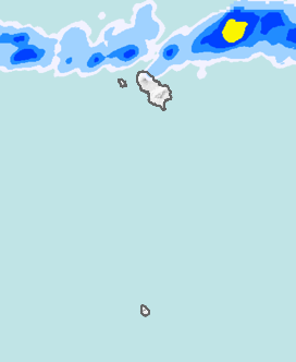 レーダー雨量 伊豆諸島南部