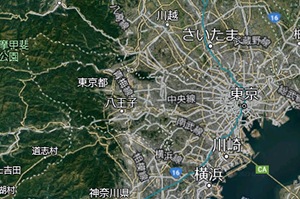 Google Maps(航空写真)